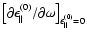 $\left[{\partial\epsilon_{\parallel}^{(0)}}/ {\partial
\omega}\right]_{\epsilon_{\parallel}^{(0)}=0}$