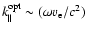 $k_{\parallel}^{\rm opt} \sim (\omega
v_{\rm e}/c^2)$
