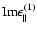 $\mbox{Im}\epsilon_{\parallel}^{(1)}$