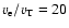 $v_{\rm e}/v_{\rm T}=20$