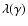 $\lambda(\gamma)$