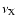 $\nu_{\rm X}$