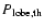 $P_{\rm lobe, th}$