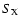 $S_{\rm X}$