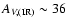 $A_{V, \rm (IR)} \sim 36$