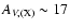 $A_{V, {\rm (X)}} \sim 17$
