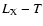 $L_{\rm X}-T$