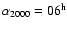 $\alpha_{2000}=06\rm ^h$