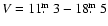 $V=11\hbox{$.\!\!^{\rm m}$ }3-18\hbox{$.\!\!^{\rm m}$ }5$