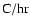 $\rm {C/hr}$