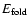 $E_{\rm fold}$