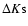 $\Delta{K{\rm s}}$