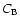 $C_{\rm B}$