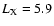 $L_{\rm X} = 5.9$