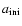$a_{\rm ini}$