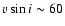 $v \sin i\sim 60$