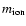 $m_{\rm {ion}}$