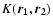 $K(\vec{r_1},\vec{r_2})$