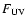 $F_{\rm UV}$