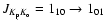 $J_{K_{\rm p}K_{\rm o}}=1_{10}\to1_{01}$