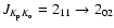 $J_{K_{\rm p}K_{\rm o}}=2_{11}\to2_{02}$