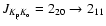 $J_{K_{\rm p}K_{\rm o}}=2_{20}\to2_{11}$