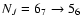$N_J=6_7 \to 5_6$