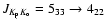 $J_{K_{\rm p}K_{\rm o}}= 5_{33}\to 4_{22}$