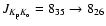 $J_{K_{\rm p}K_{\rm o}}= 8_{35}\to 8_{26}$