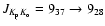 $J_{K_{\rm p}K_{\rm o}}= 9_{37}\to 9_{28}$