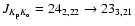 $J_{K_{\rm p}K_{\rm o}}=24_{2,22}\to 23_{3,21}$