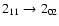 $2_{11}\to2_{02}$
