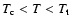 $T_{\rm c}<T<T_{\rm t}$