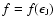 $f=f(\epsilon_{\rm J})$