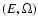$(E,\Omega )$