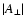$\vert A_{\perp }\vert$
