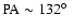 $\rm PA\sim132\hbox{$^\circ$ }$