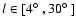 $l \in [4\hbox{$^\circ$ }, 30\hbox{$^\circ$ }]$