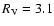 $R_{\rm V} = 3.1$