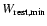 $W_{\rm rest,min}$