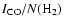 $I_{\rm CO}/N({\rm H_2})$