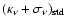 $(\kappa_\nu+\sigma_\nu)_{\rm std} $