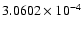 $3.0602\times 10^{-4}$