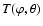 $T(\varphi,\theta)$