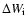 $\Delta W_{\rm i}$