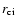 $r_{\rm ci}$