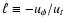 $\ell\equiv -u_\phi/u_t$