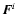 ${\vec F}^{i}$