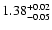 $\rm 1.38^{+0.02}_{-0.05}$
