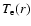 $T_{\rm e}(r)$